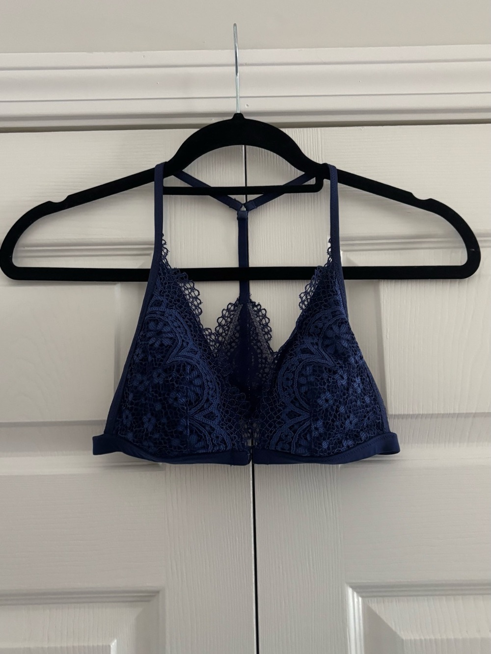 Victoria's Secret Royal Blue Lace Bralette